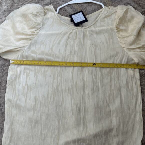 NWT Joe's Womens Summer Melon Alicia Puff Sleeve Crew Neck Top Size SP JWSM2097 - Picture 11 of 12